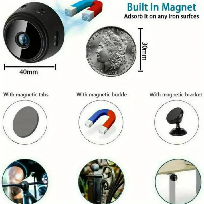 Rechargeable Wi-Fi HD CCTV Live Camera @ Just Rs. 1299/-