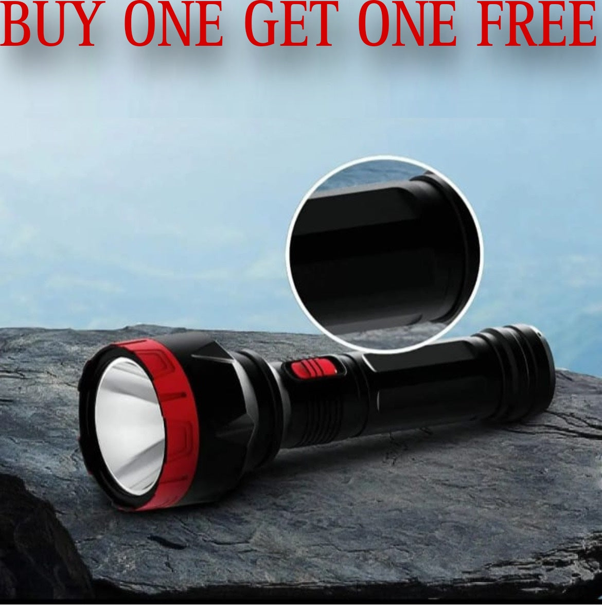 Buy 1 Get 1 Free Long Focus LED Torch @ Just Rs.499/-