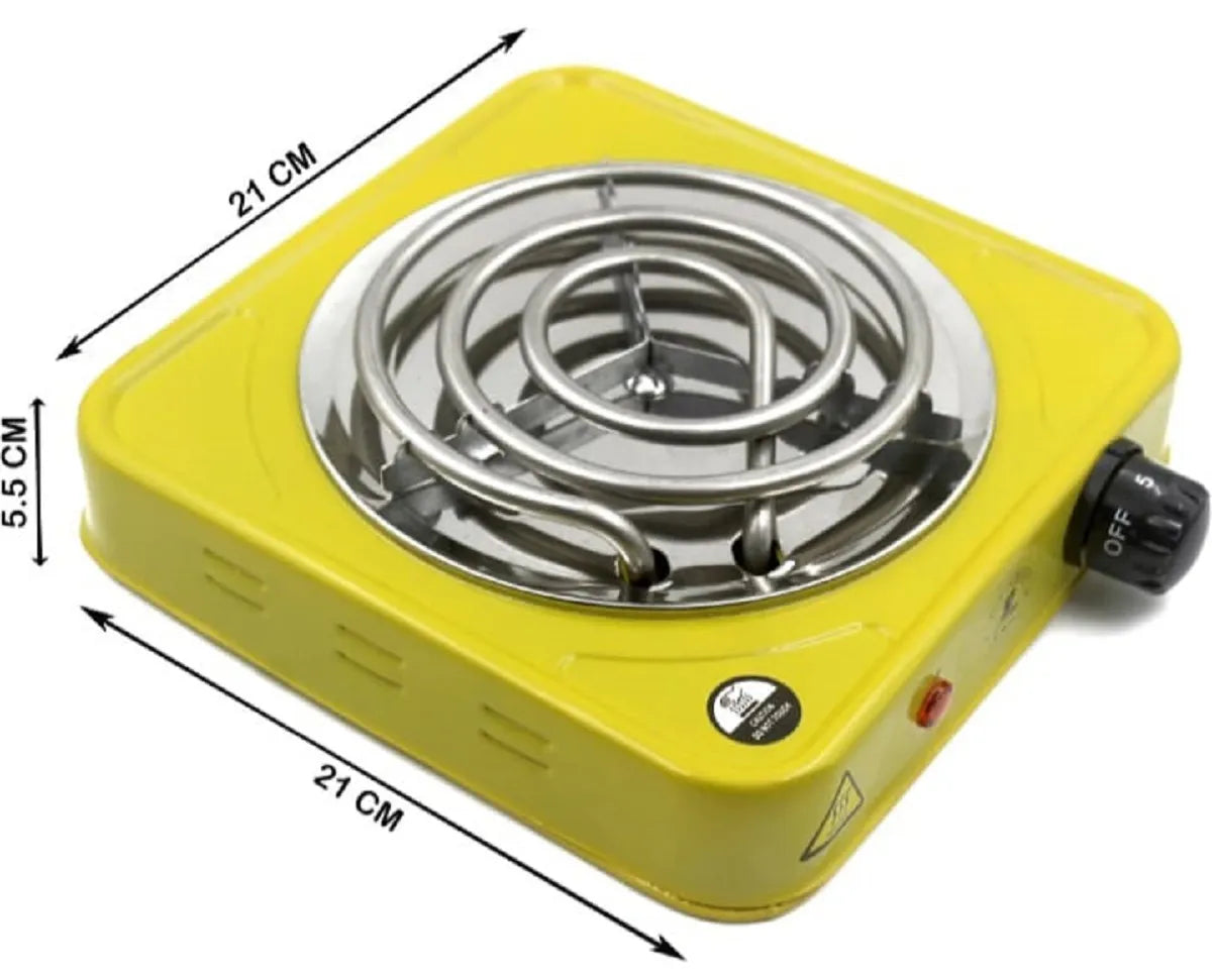 Flameless Electric Cooking Stove And Electric Room Heater @ Just Rs.999/-