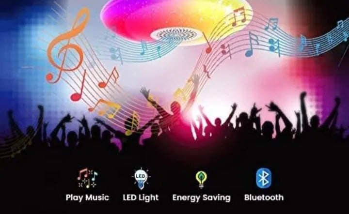 Colour Changing LED Bulb with Bluetooth Speaker & Remote @ Just Rs.599/-