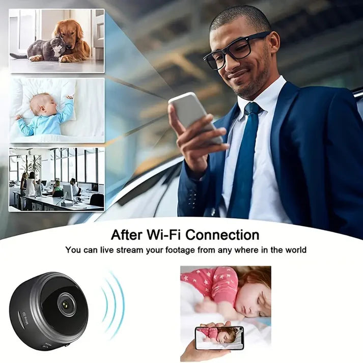 Rechargeable Wi-Fi HD CCTV Live Camera @ Just Rs. 1299/-