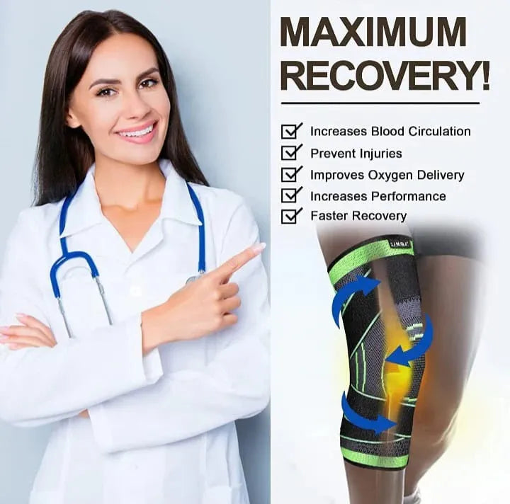 Compression Knee Support - Buy One Get One Free @ Just Rs.499/-