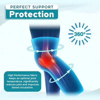 Pain Relief Compression knee And Calf Support _ Buy One Get One Free @ Just Rs.499/-