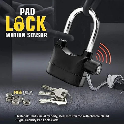 Anti Theft Motion Sensor Alarm Lock @ Just Rs.599/-